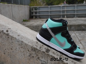 Image of Nike Dunk High SB *Tiffany* 2014