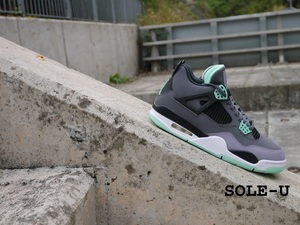 Image of JORDAN 4 *GREEN GLOW* ADULT 2013
